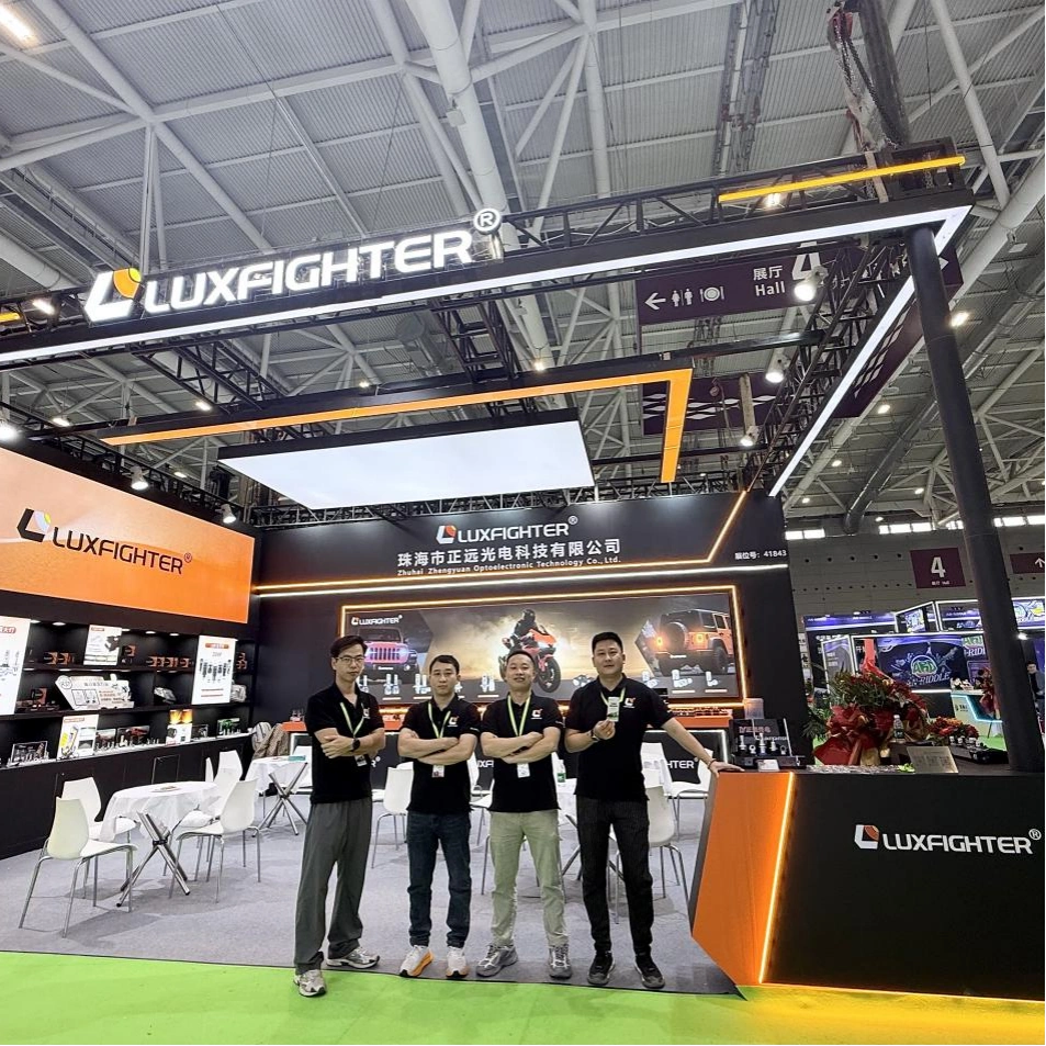 A LUXFIGHTER prémium LED világítási megoldásokat mutat be a 2026-os Shenzhen Jiuzhou Autókiállításon